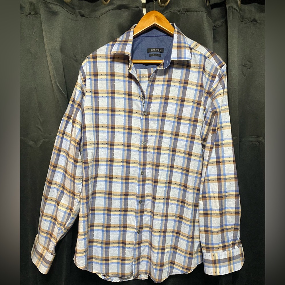 Men’s Bugatchi XL Man’s Dress Shirt